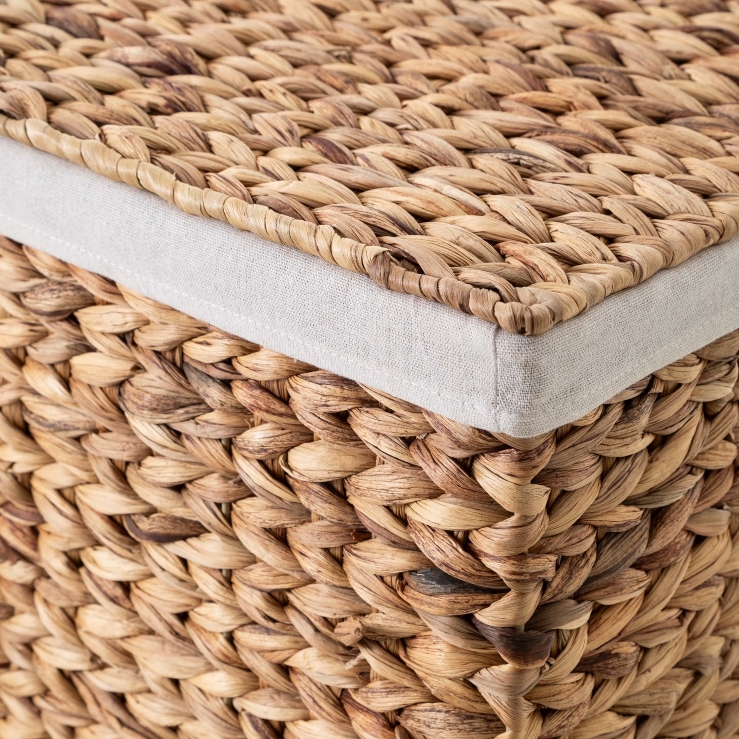 KAISOO HASIR ÇAMAŞIR SEPETİ 44X34X54