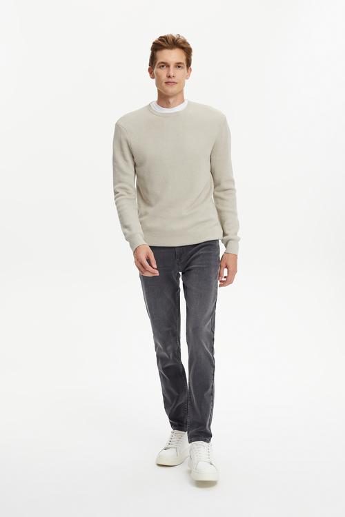  BİSİKLET YAKA TRİKO KAZAK