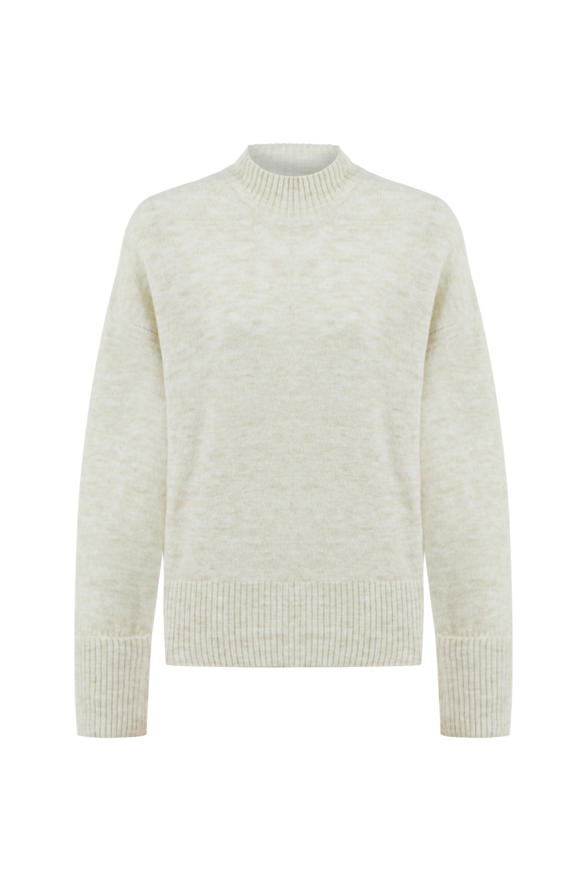 DİK YAKA TRİKO KAZAK