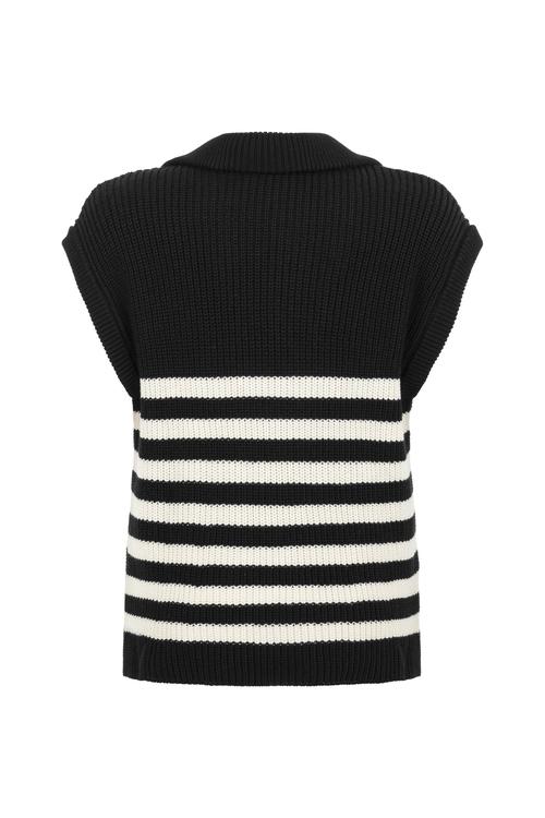  ÇİZGİLİ TRİKO SÜVETER