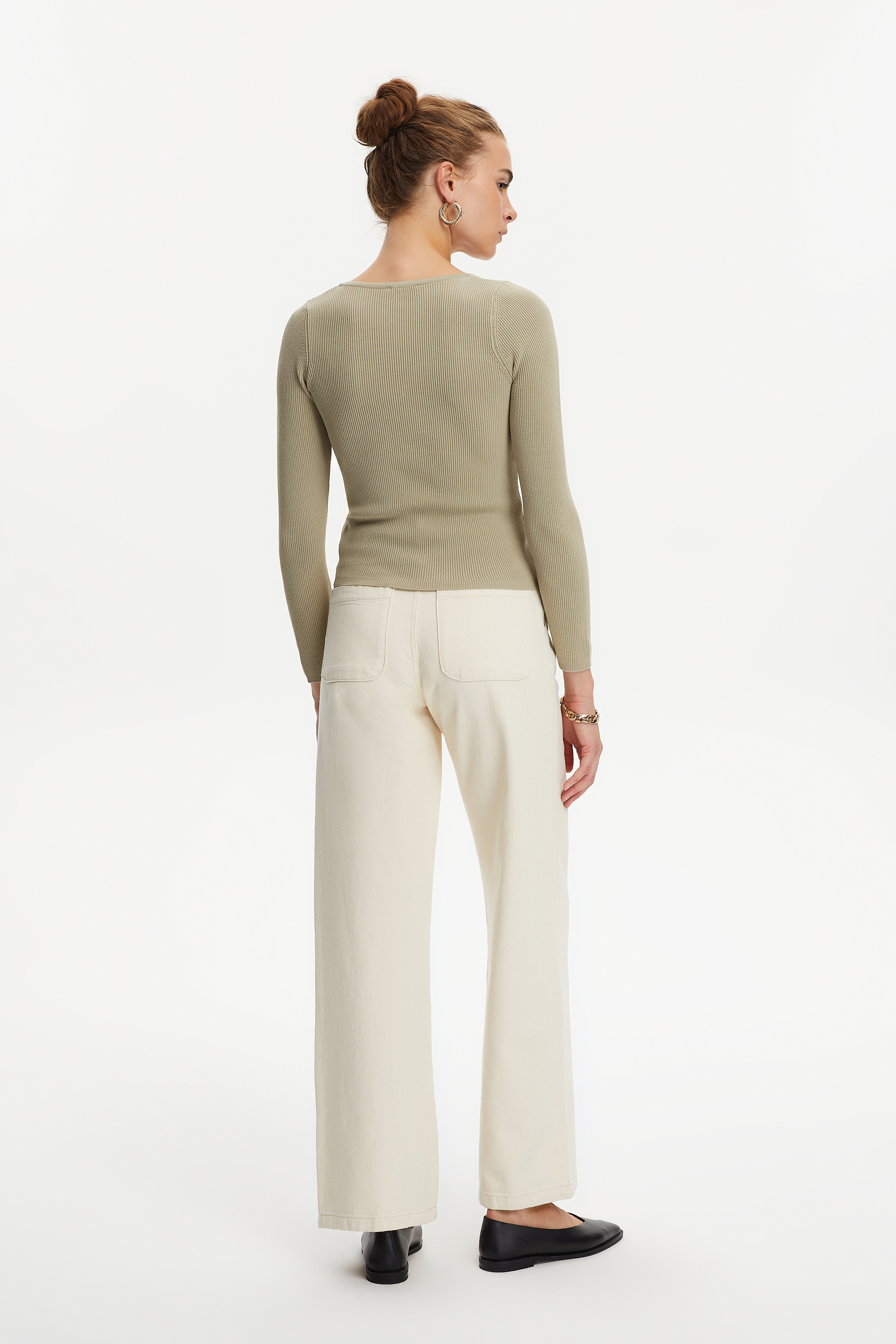 KALP YAKA TRİKO KAZAK