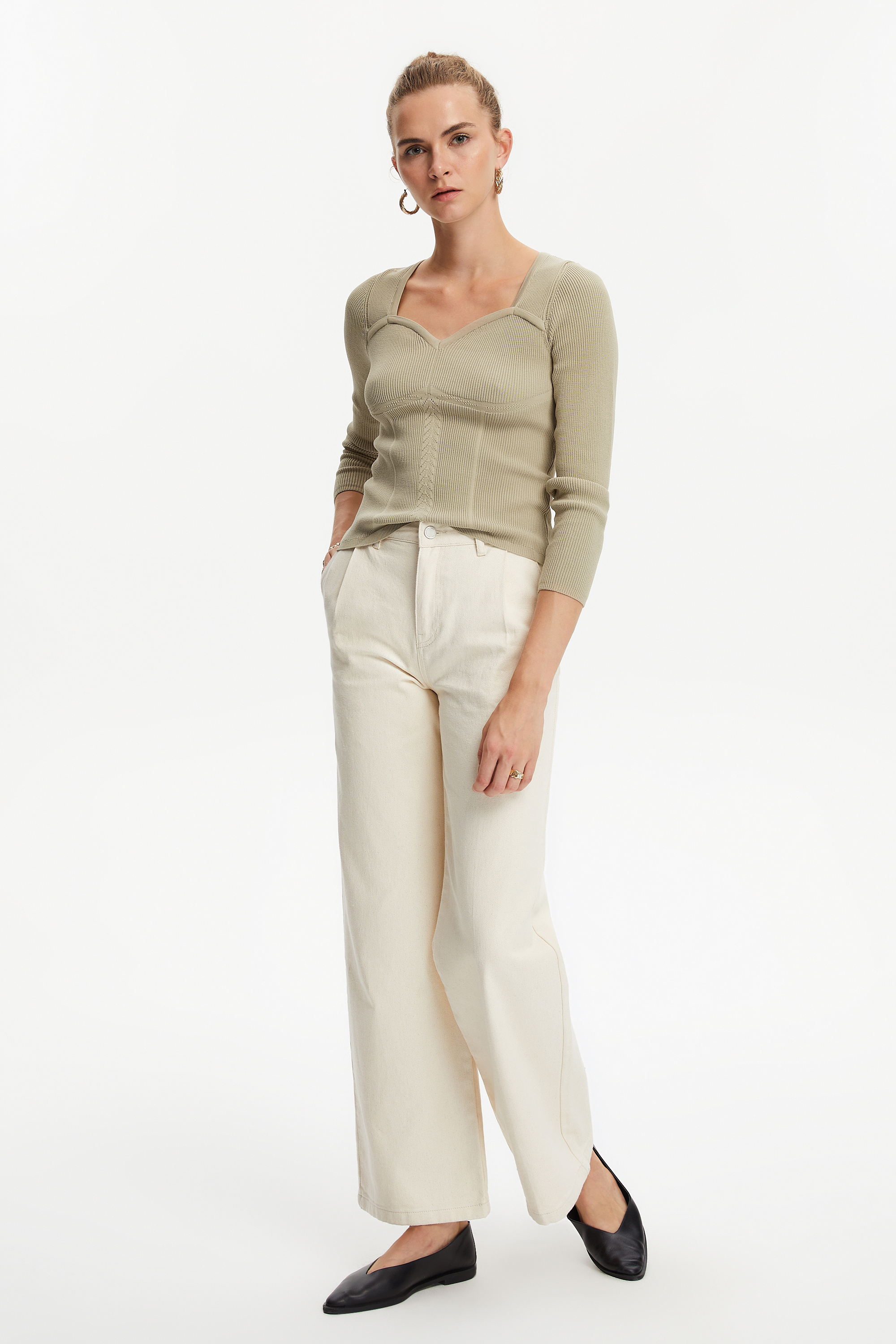 KALP YAKA TRİKO KAZAK