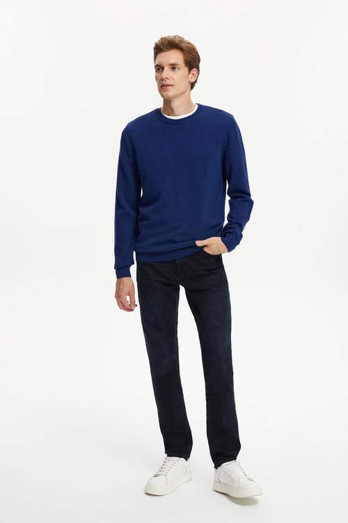  BİSİKLET YAKA TRİKO KAZAK