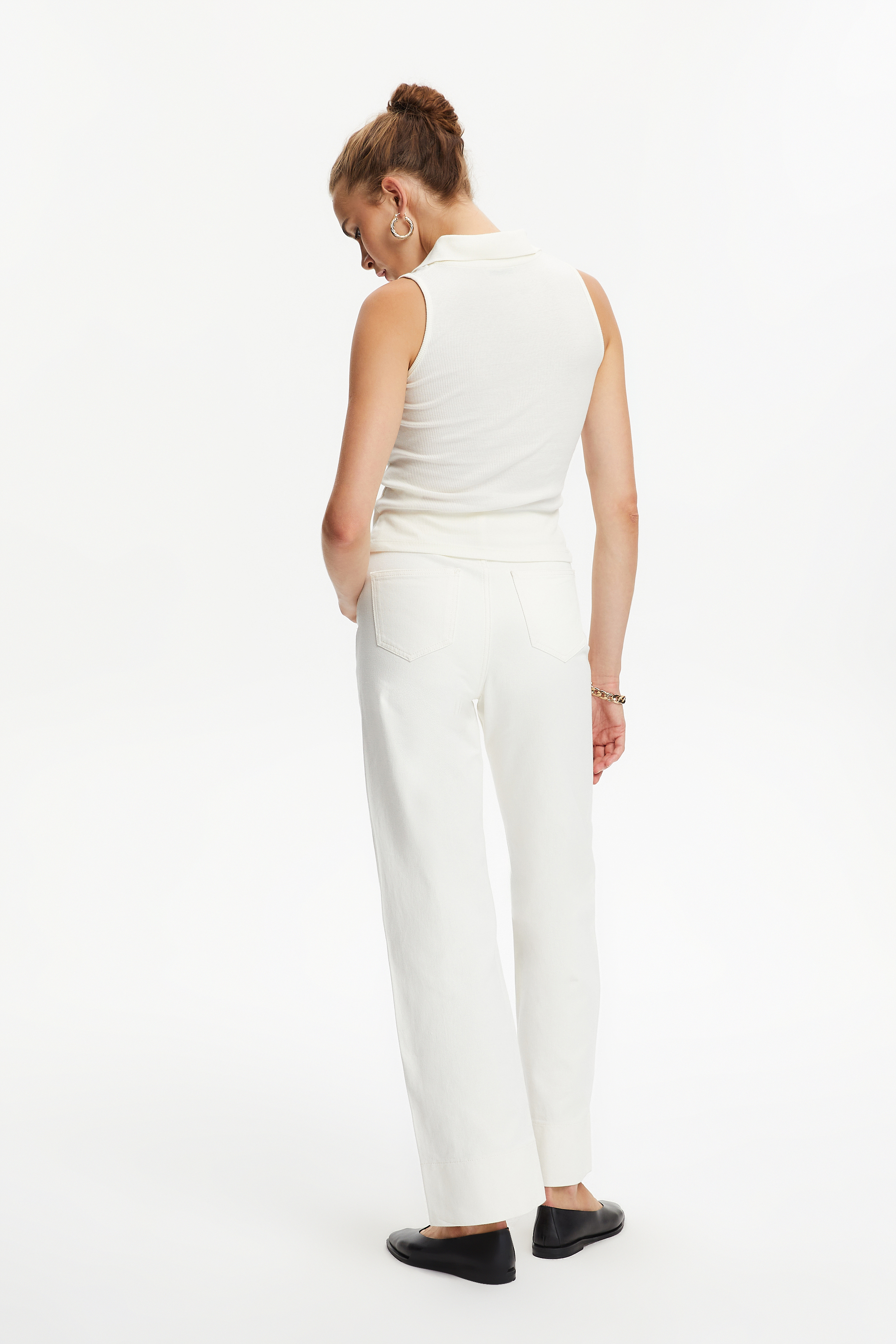 WIDE LEG JEAN PANTOLON