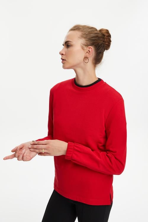  BİSİKLET YAKA SWEATSHIRT