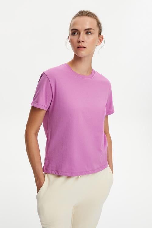  BİSİKLET YAKA KISA KOLLU T-SHIRT