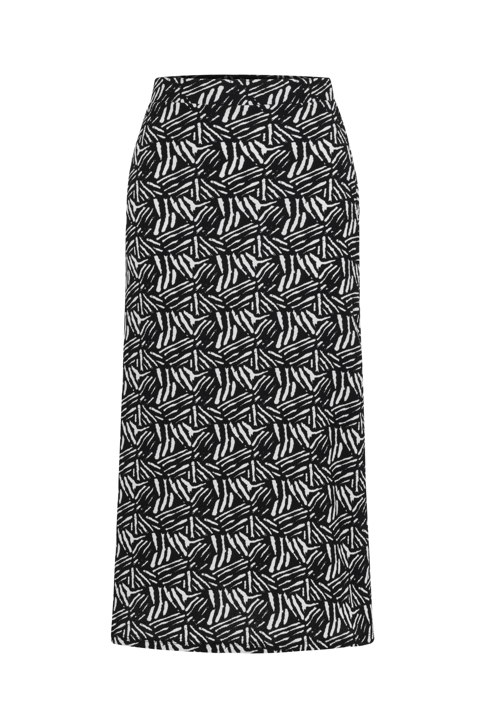 DESENLİ A FORM MİDİ ETEK