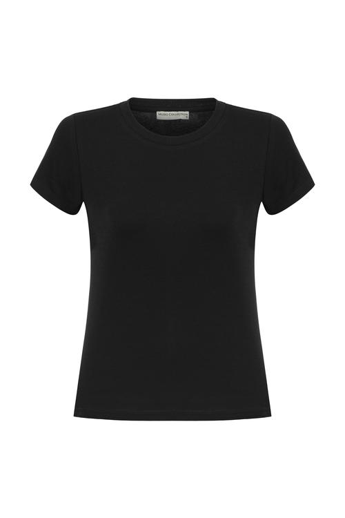  BİSİKLET YAKA KISA KOLLU T-SHIRT