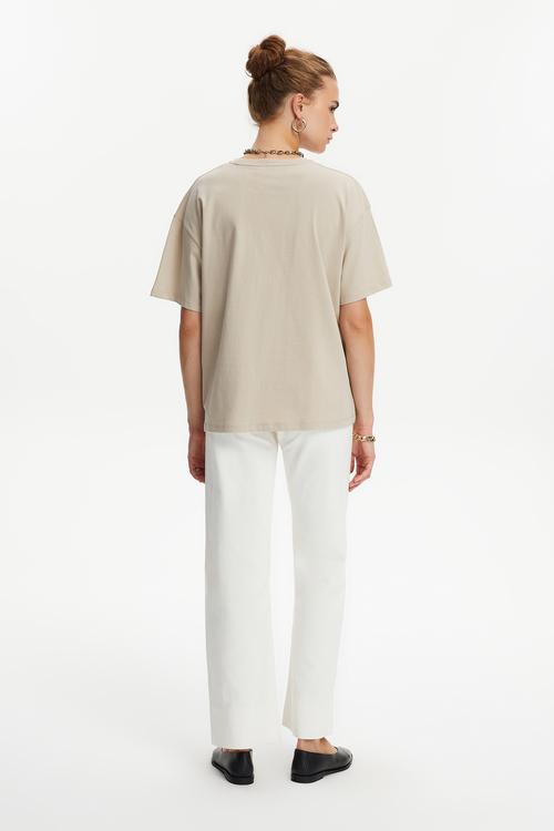  BİSİKLET YAKA KISA KOLLU T-SHIRT