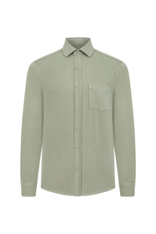  RAHAT KESİM PAMUKLU GÖMLEK