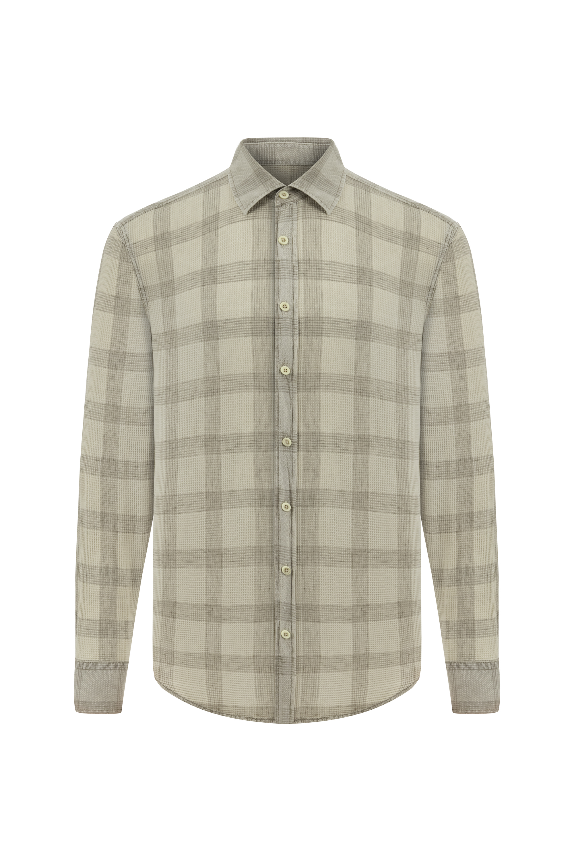 LİYOSEL KARIŞIMLI EKOSELİ REGULAR FIT GÖMLEK