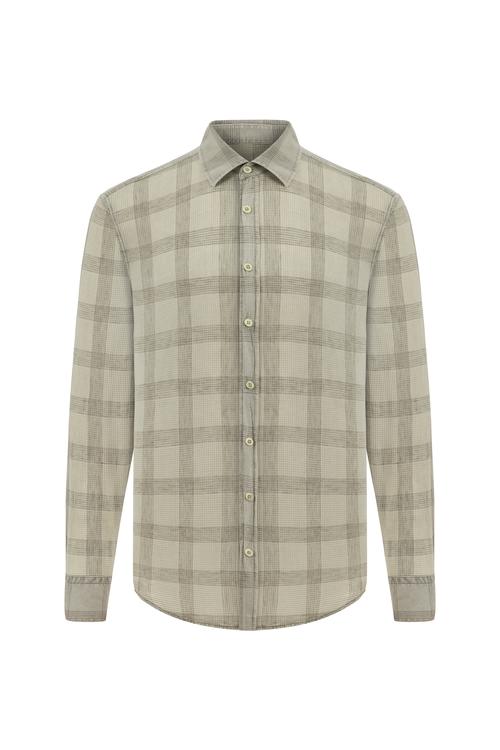  LİYOSEL KARIŞIMLI EKOSELİ REGULAR FIT GÖMLEK