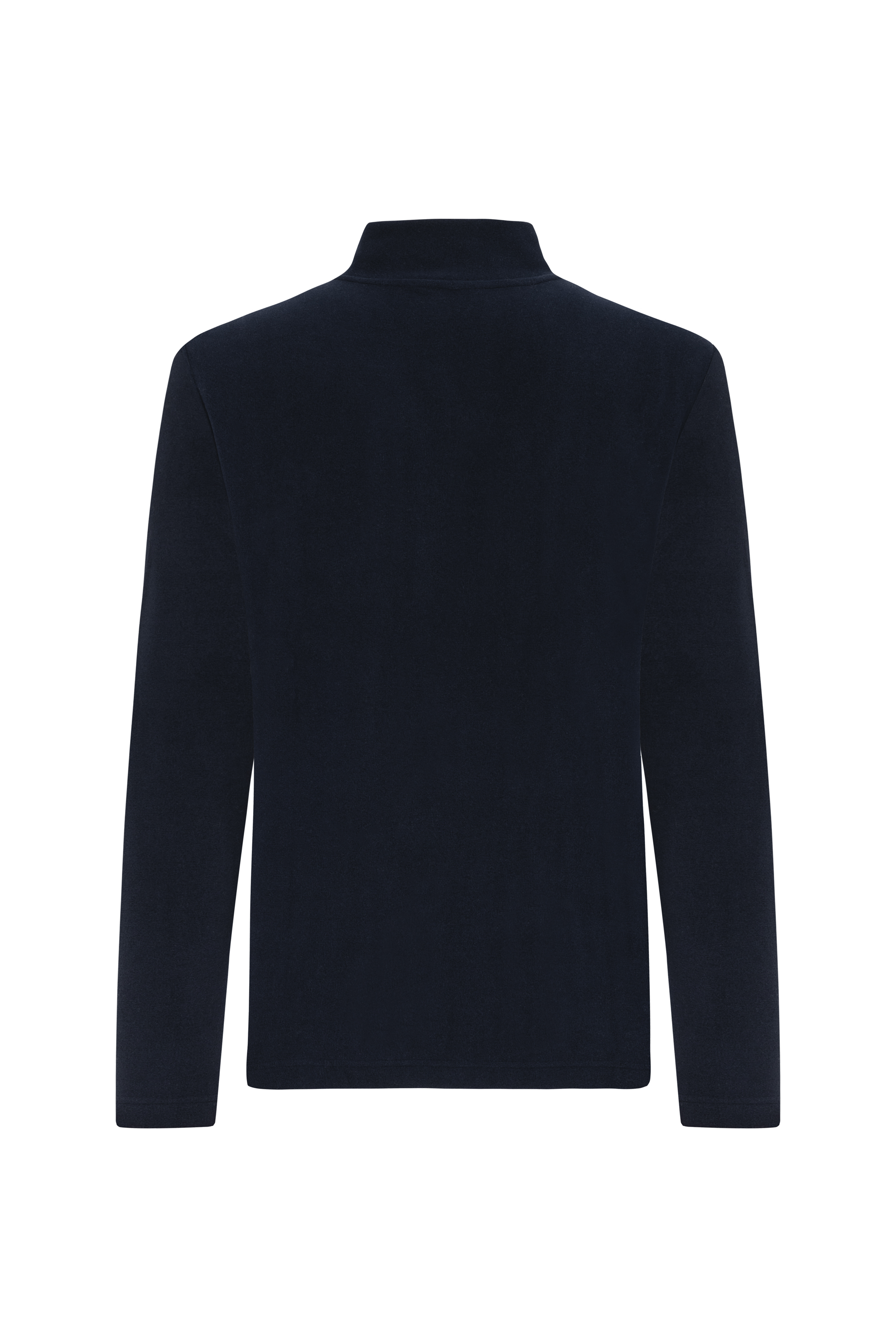 YARIM FERMUARLI DİK YAKA SWEATSHIRT