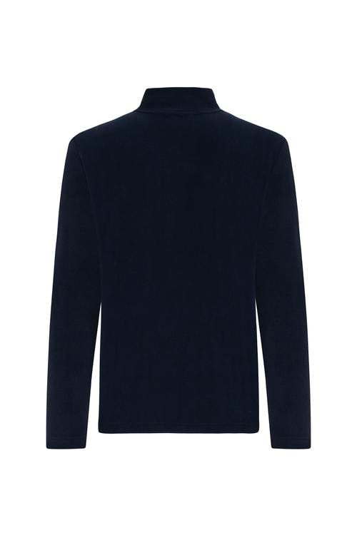  YARIM FERMUARLI DİK YAKA SWEATSHIRT