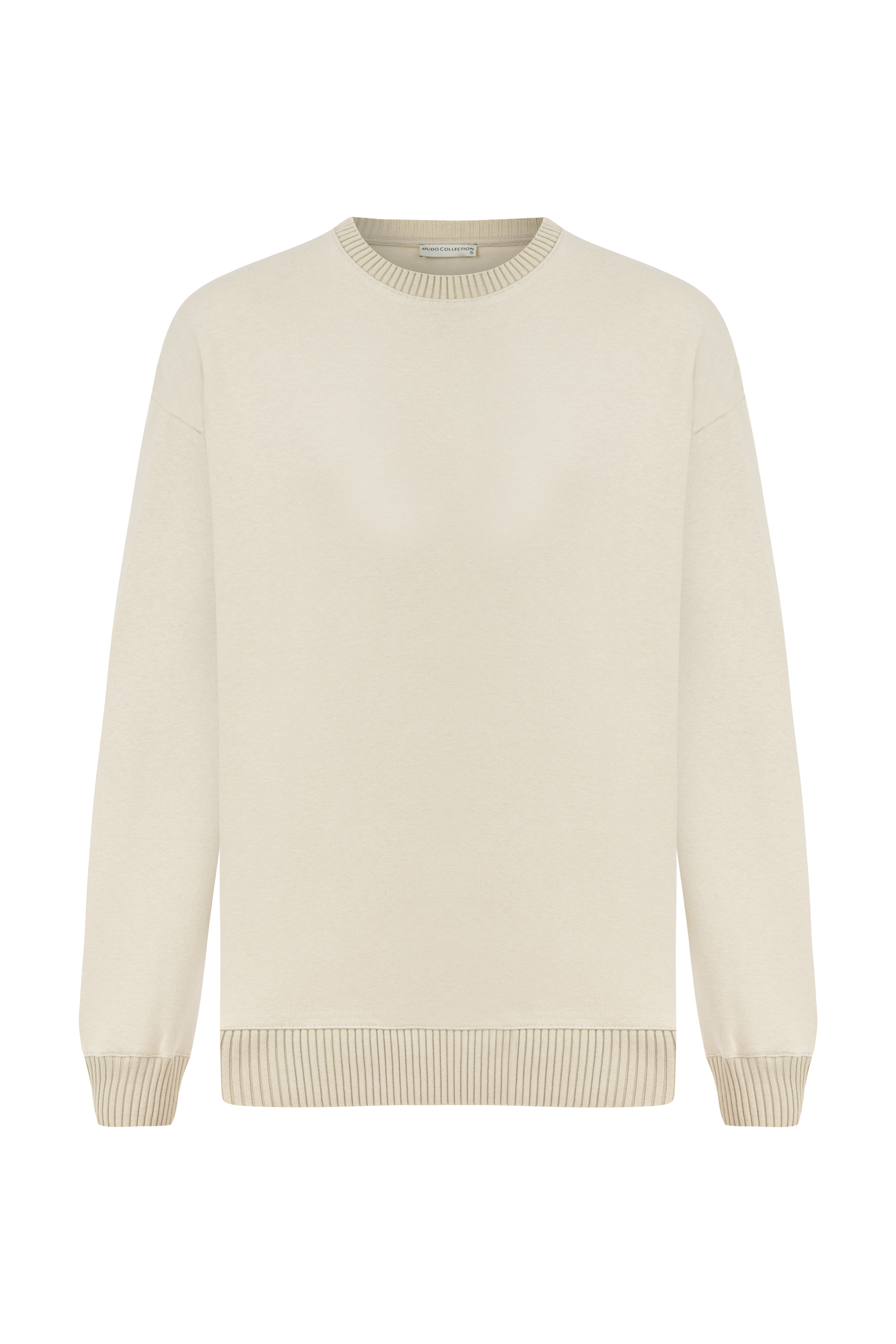 BİSİKLET YAKA SWEATSHIRT