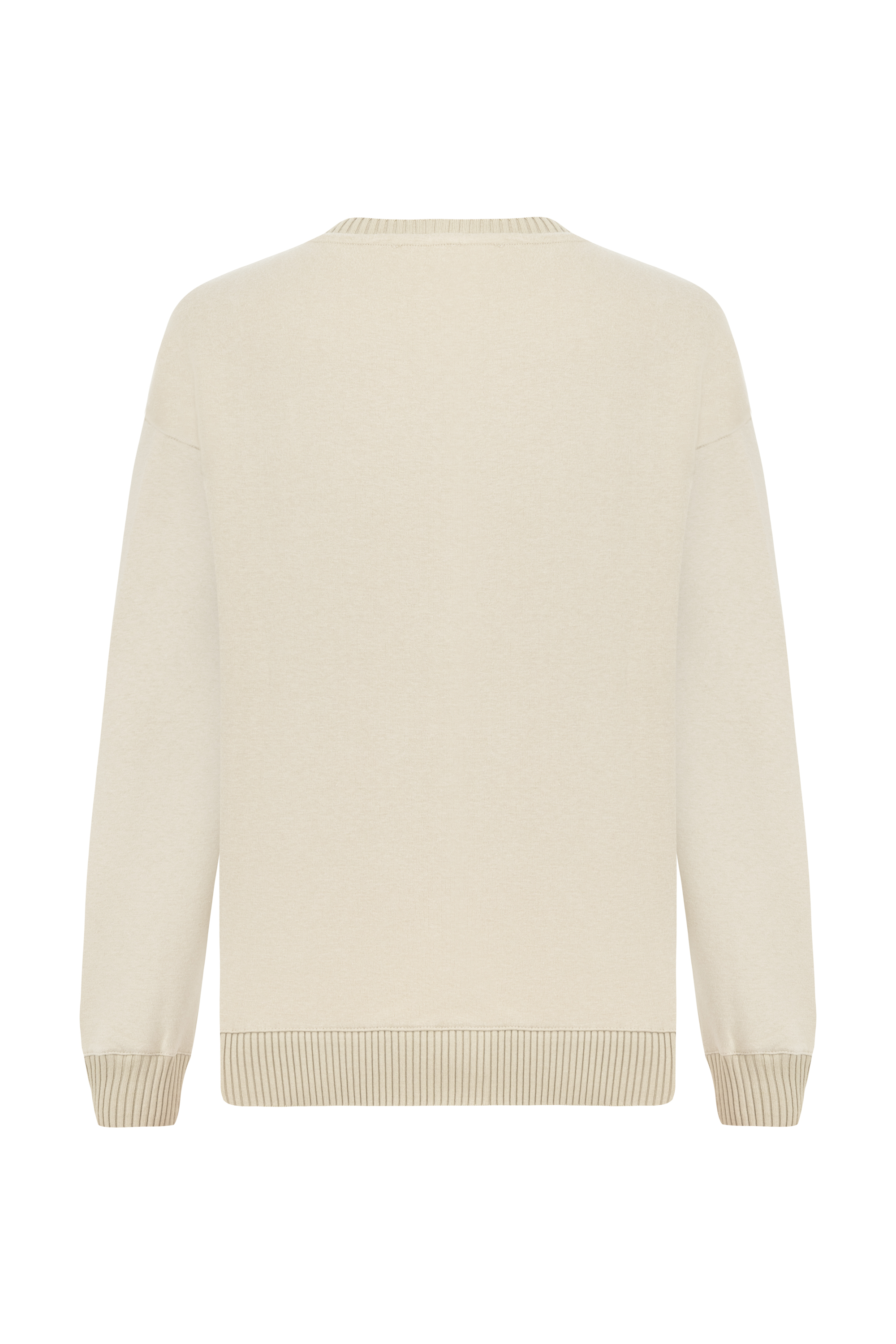 BİSİKLET YAKA SWEATSHIRT