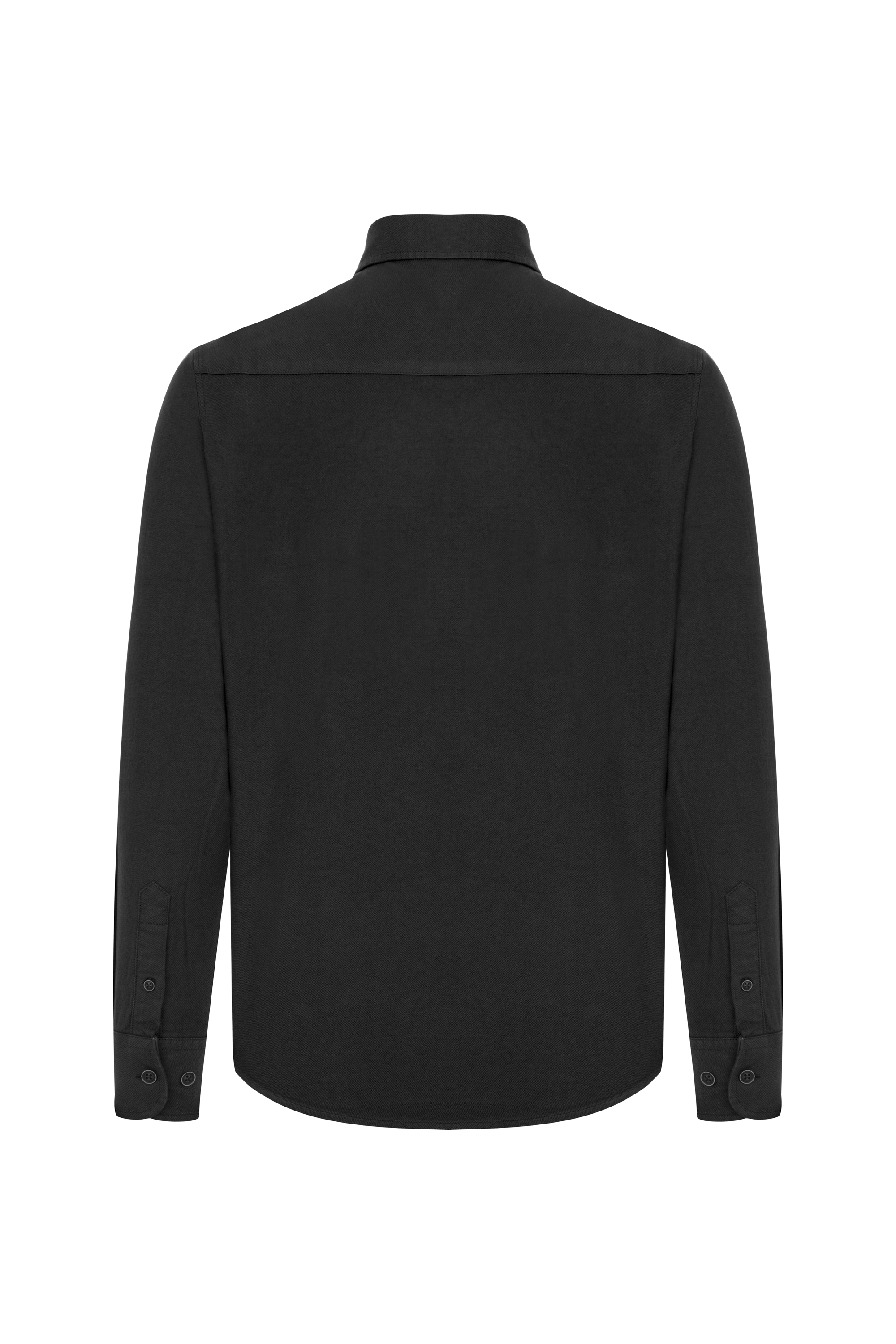 VİSKOZ KARIŞIMLI REGULAR FIT GÖMLEK