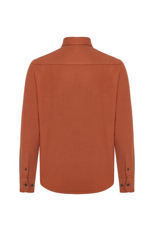  VİSKOZ KARIŞIMLI REGULAR FIT GÖMLEK