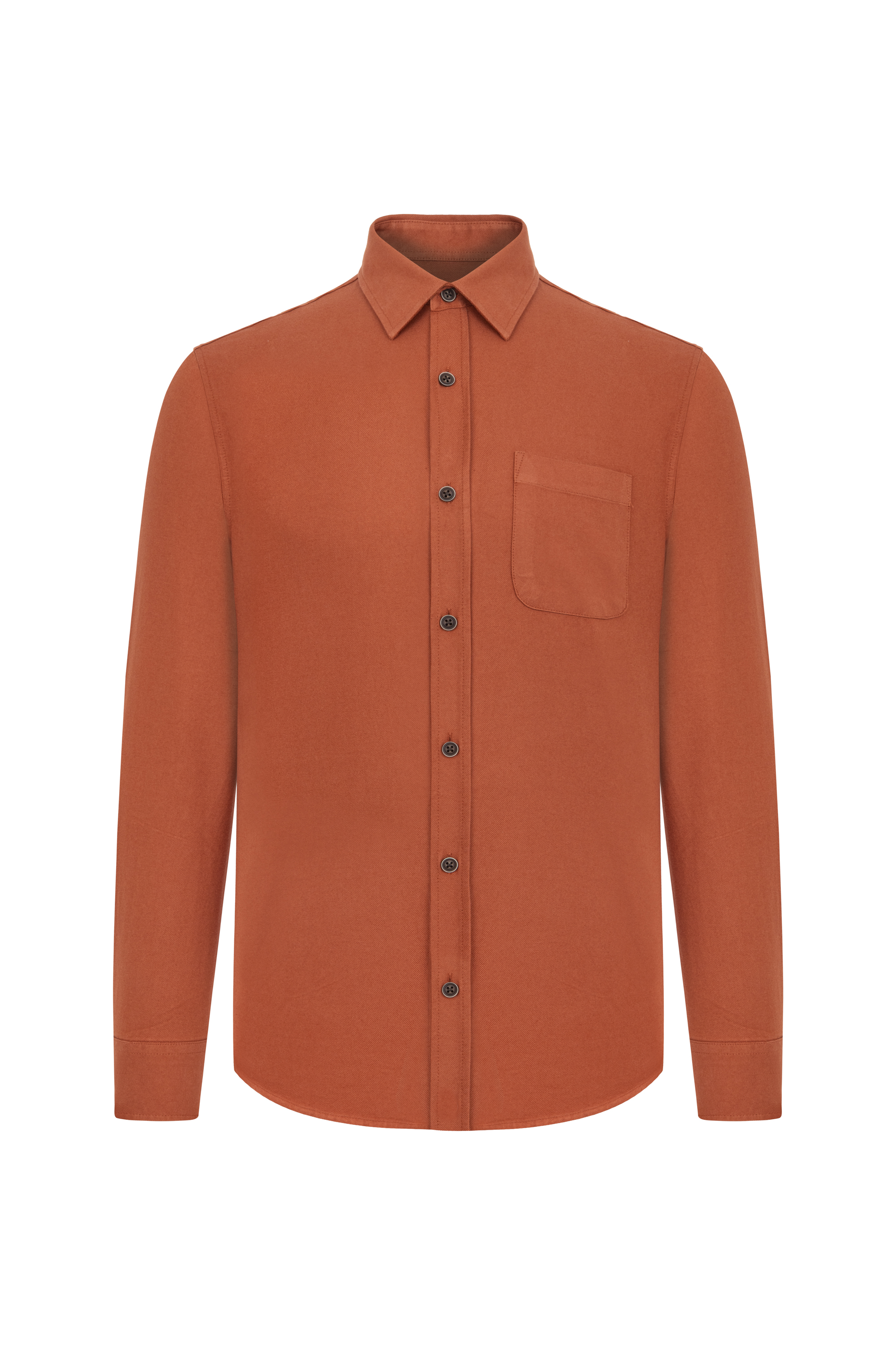 VİSKOZ KARIŞIMLI REGULAR FIT GÖMLEK