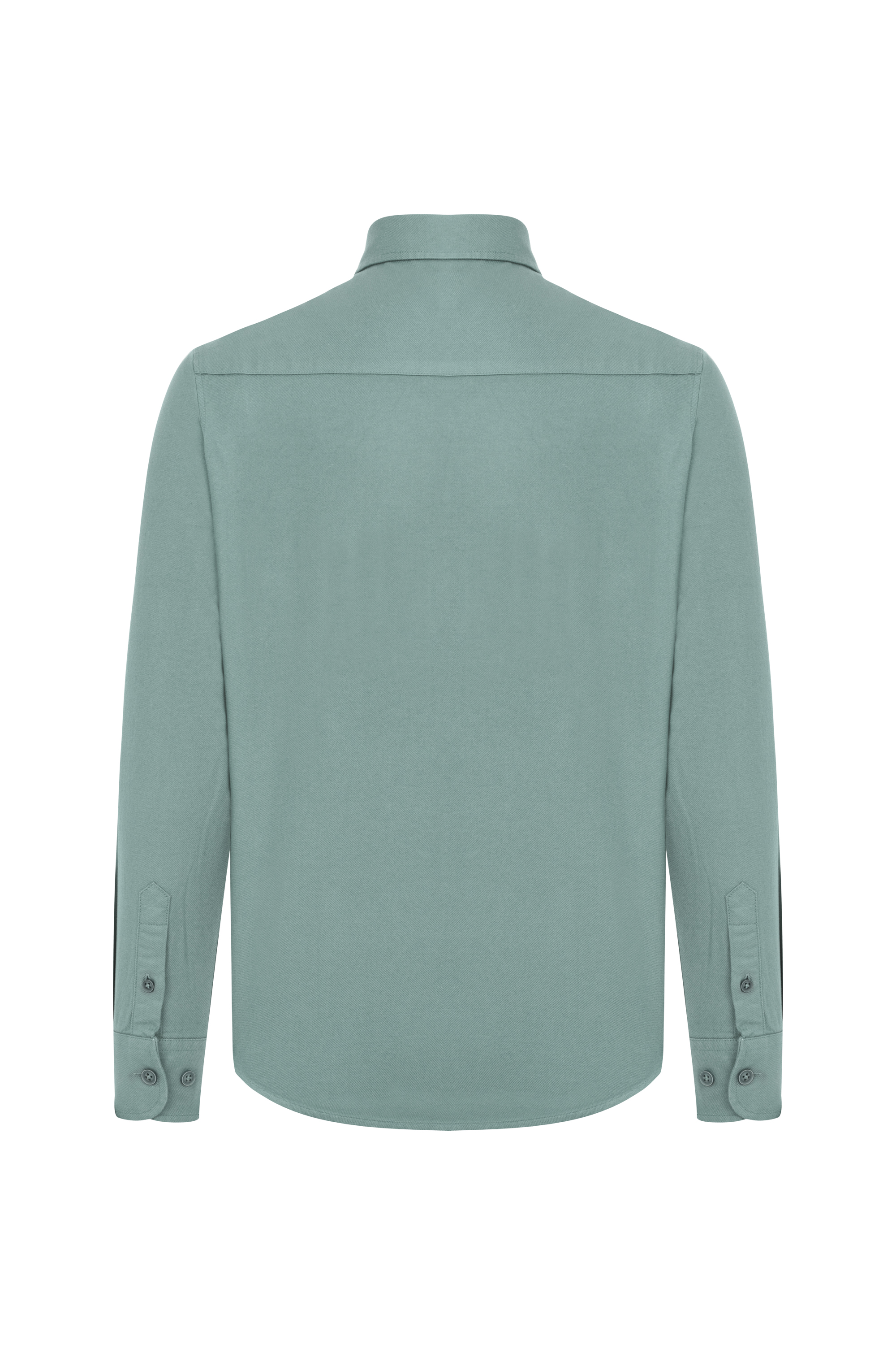 VİSKOZ KARIŞIMLI REGULAR FIT GÖMLEK