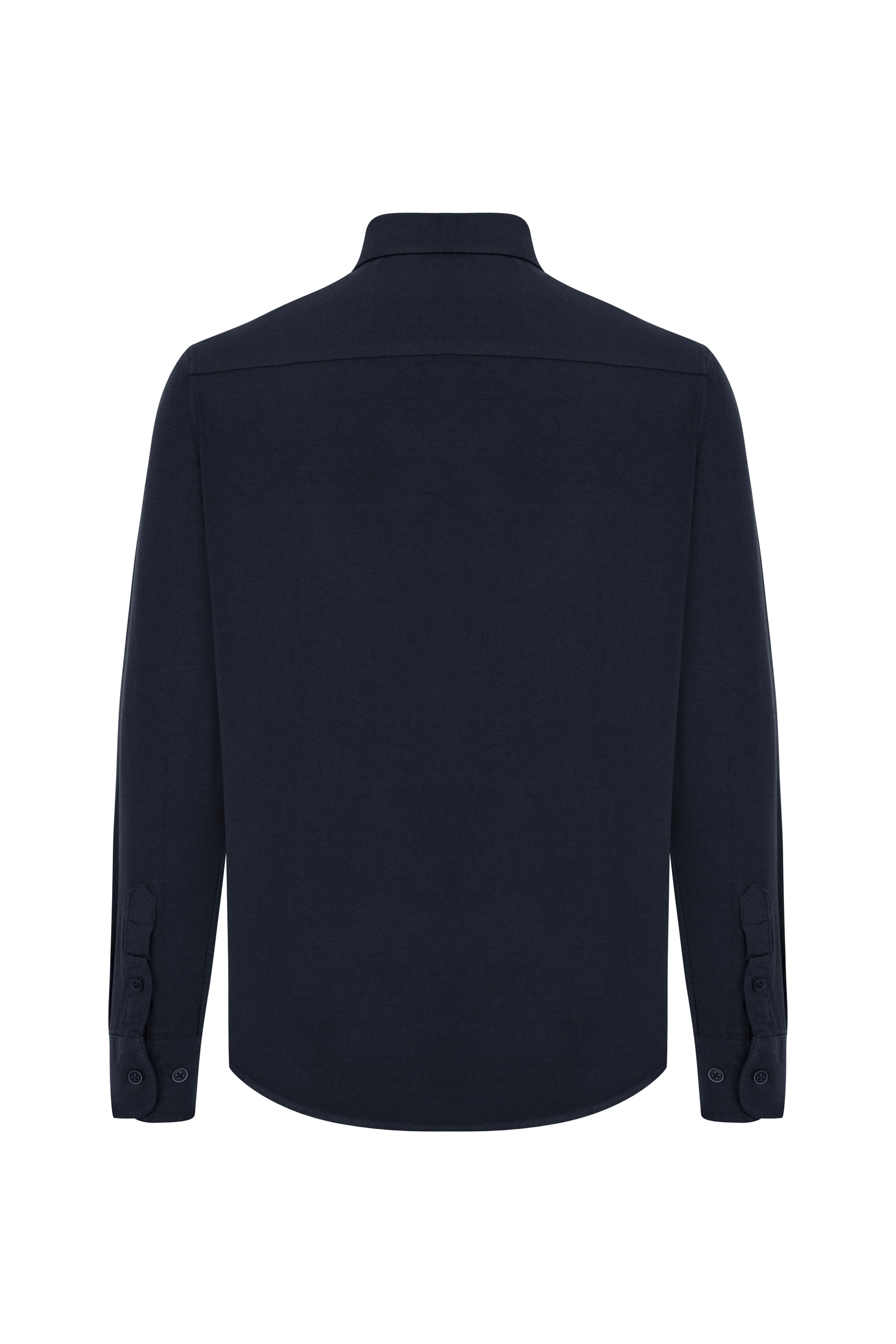 VİSKOZ KARIŞIMLI REGULAR FIT GÖMLEK