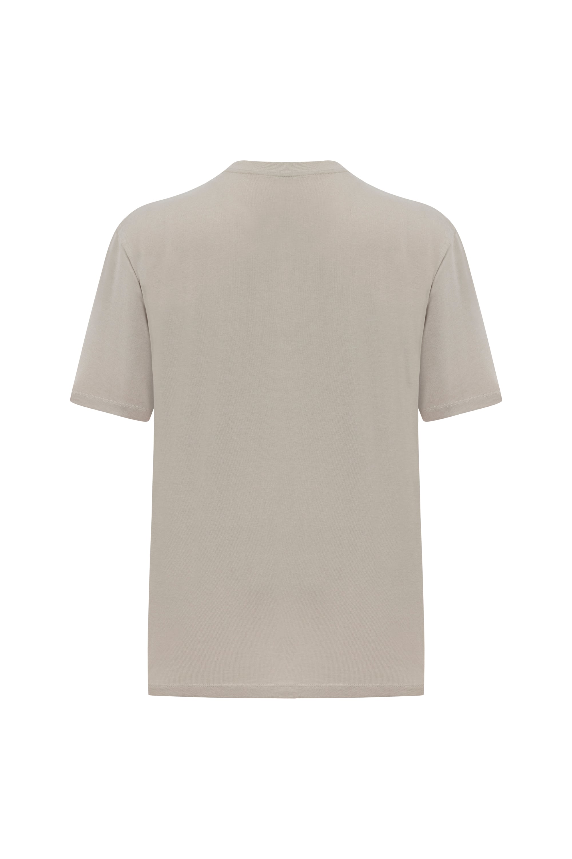 BİSİKLET YAKA KISA KOLLU T-SHIRT