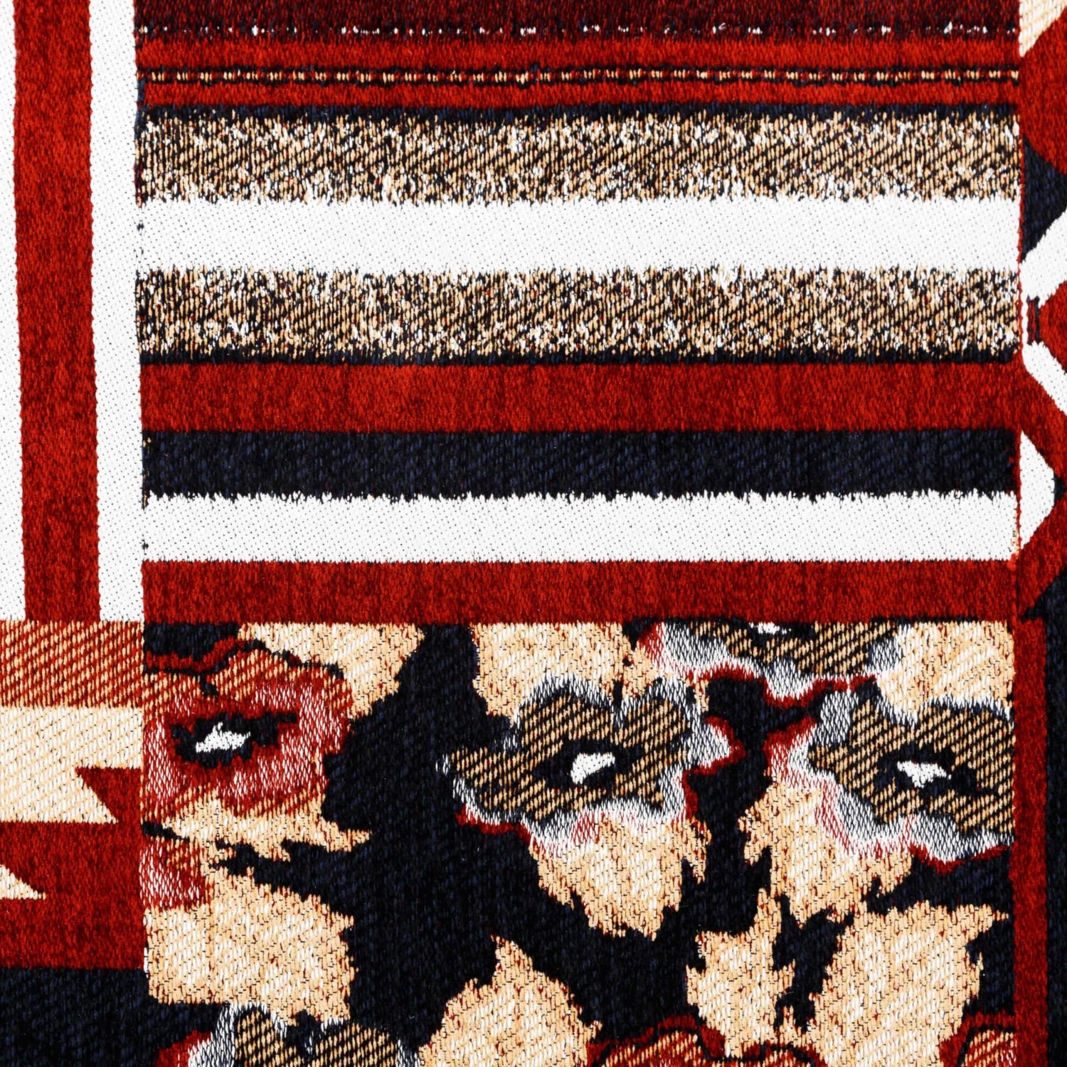 JINA PATTERN HALI KIRMIZI LACİVERT 160X230CM