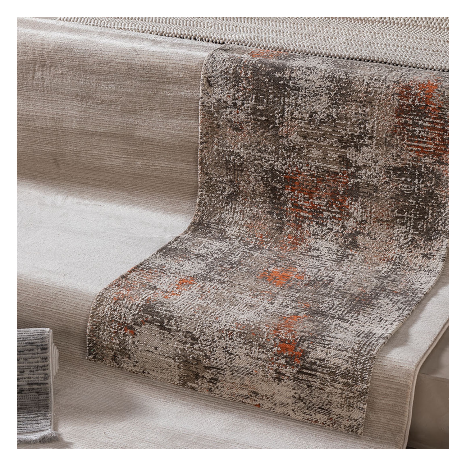 JEMMA YOLLUK TURUNCU GRİ 80X300