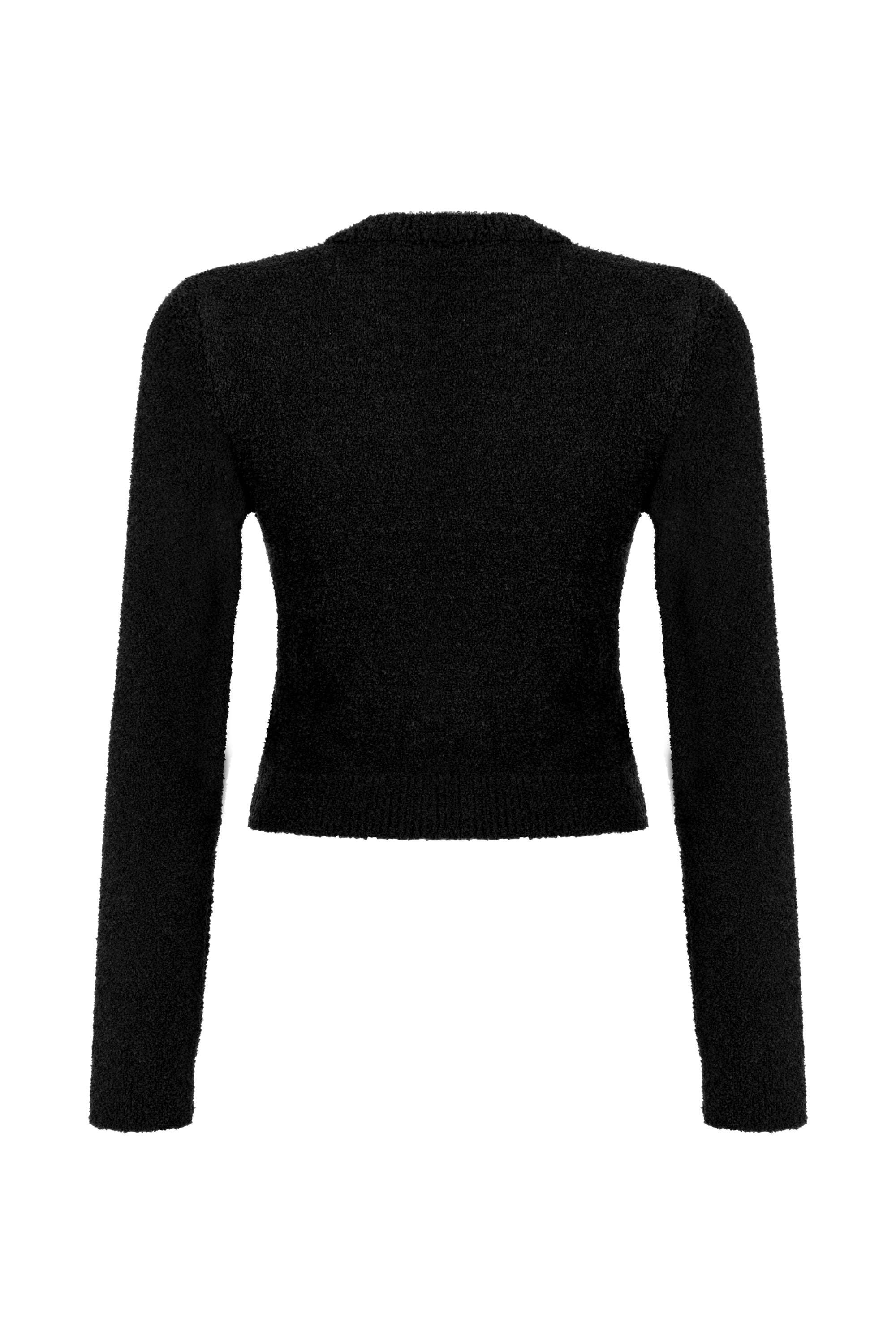 BİSİKLET YAKA TRİKO KAZAK