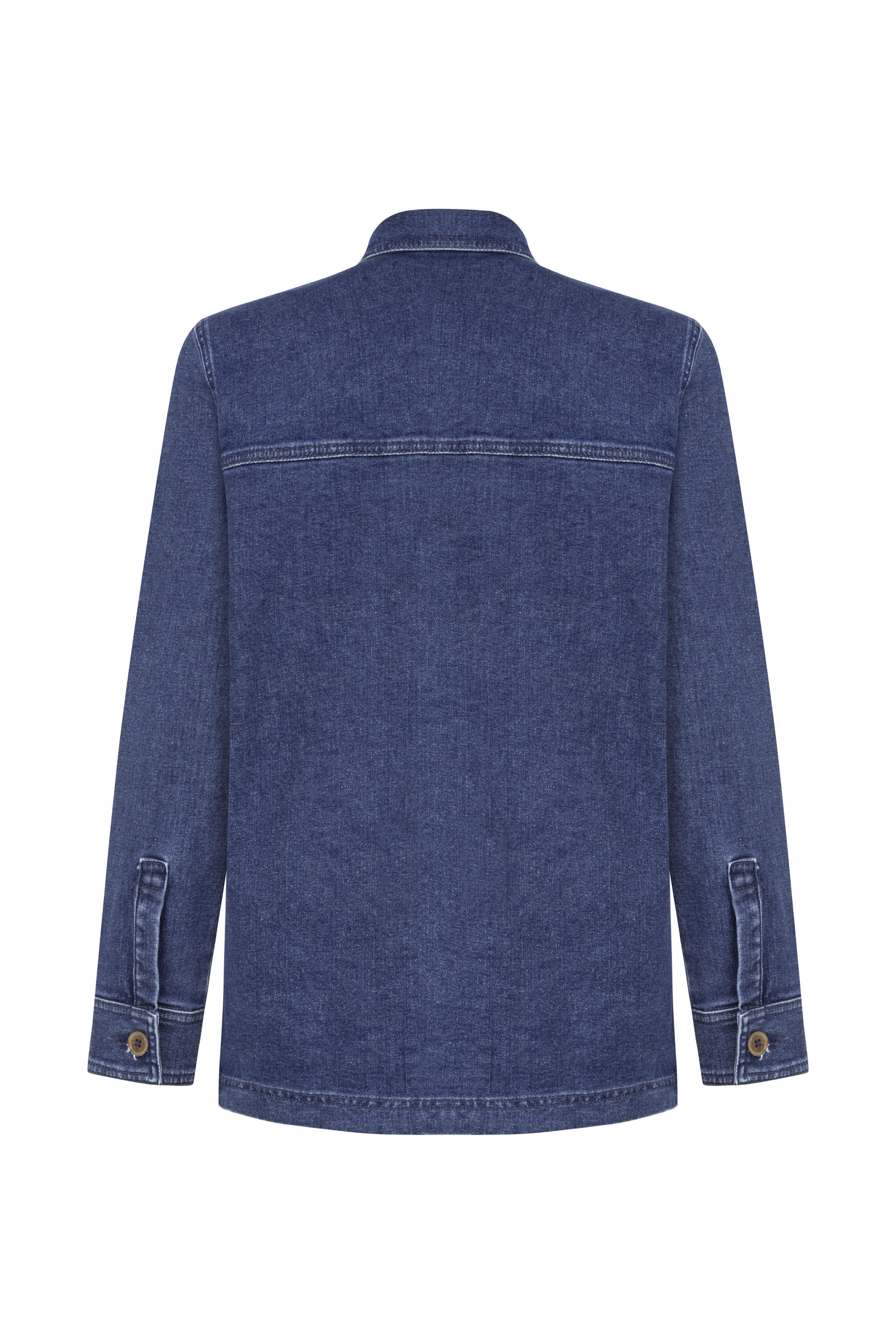 CEP DETAYLI JEAN CEKET