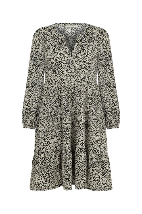  DESENLİ MİNİ KLOŞ ELBİSE