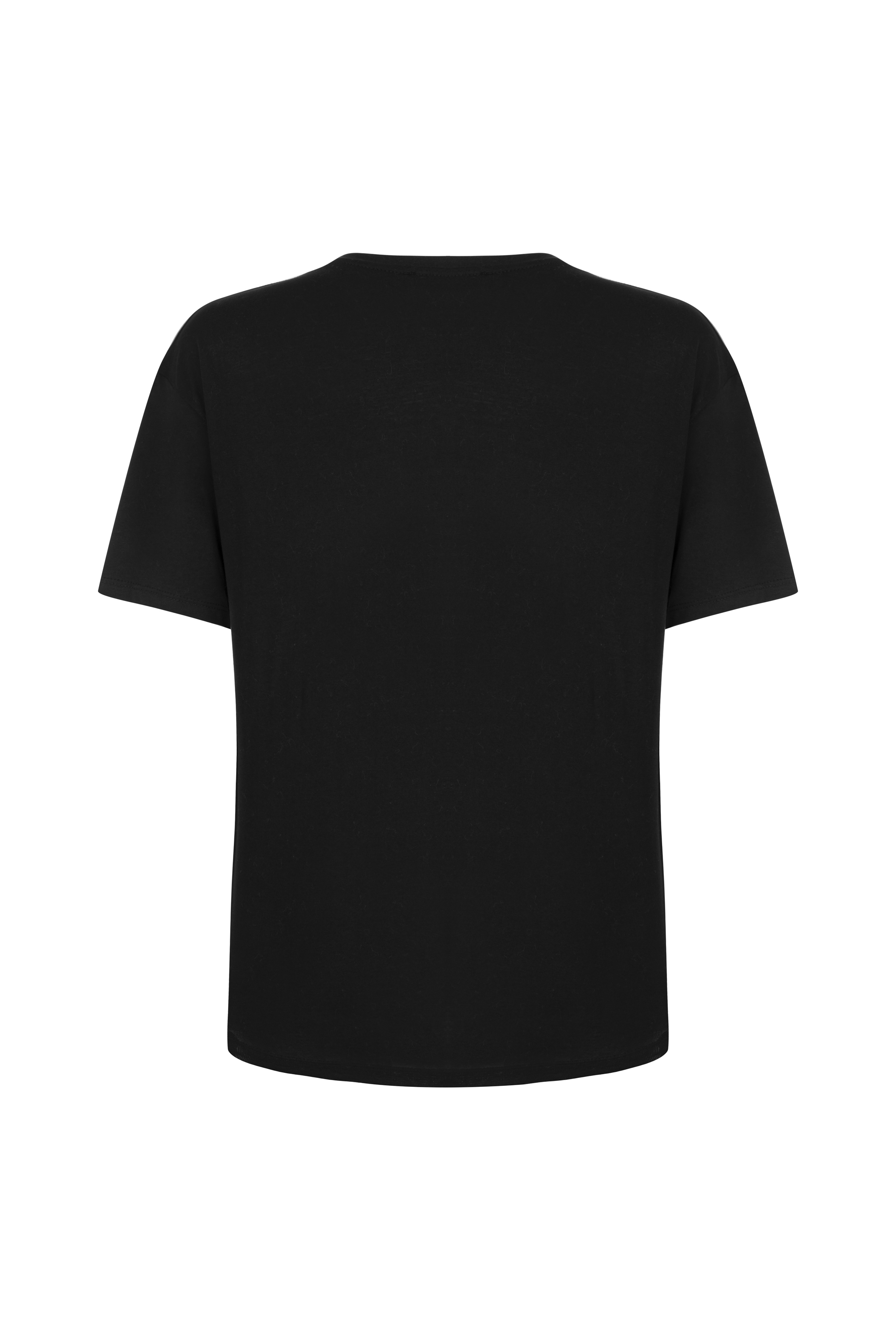 BASIC KISA KOLLU T-SHIRT