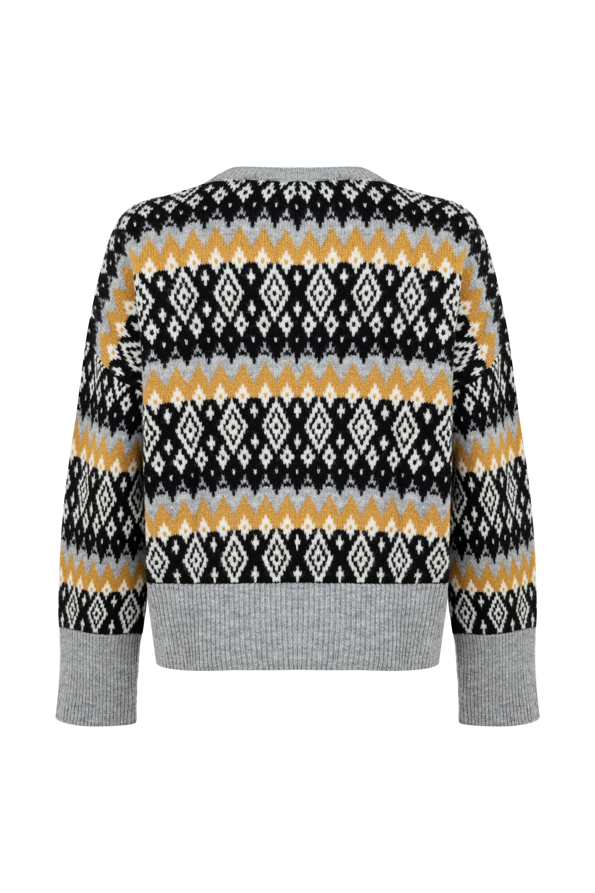 JAKARLI BİSİKLET YAKA TRİKO KAZAK