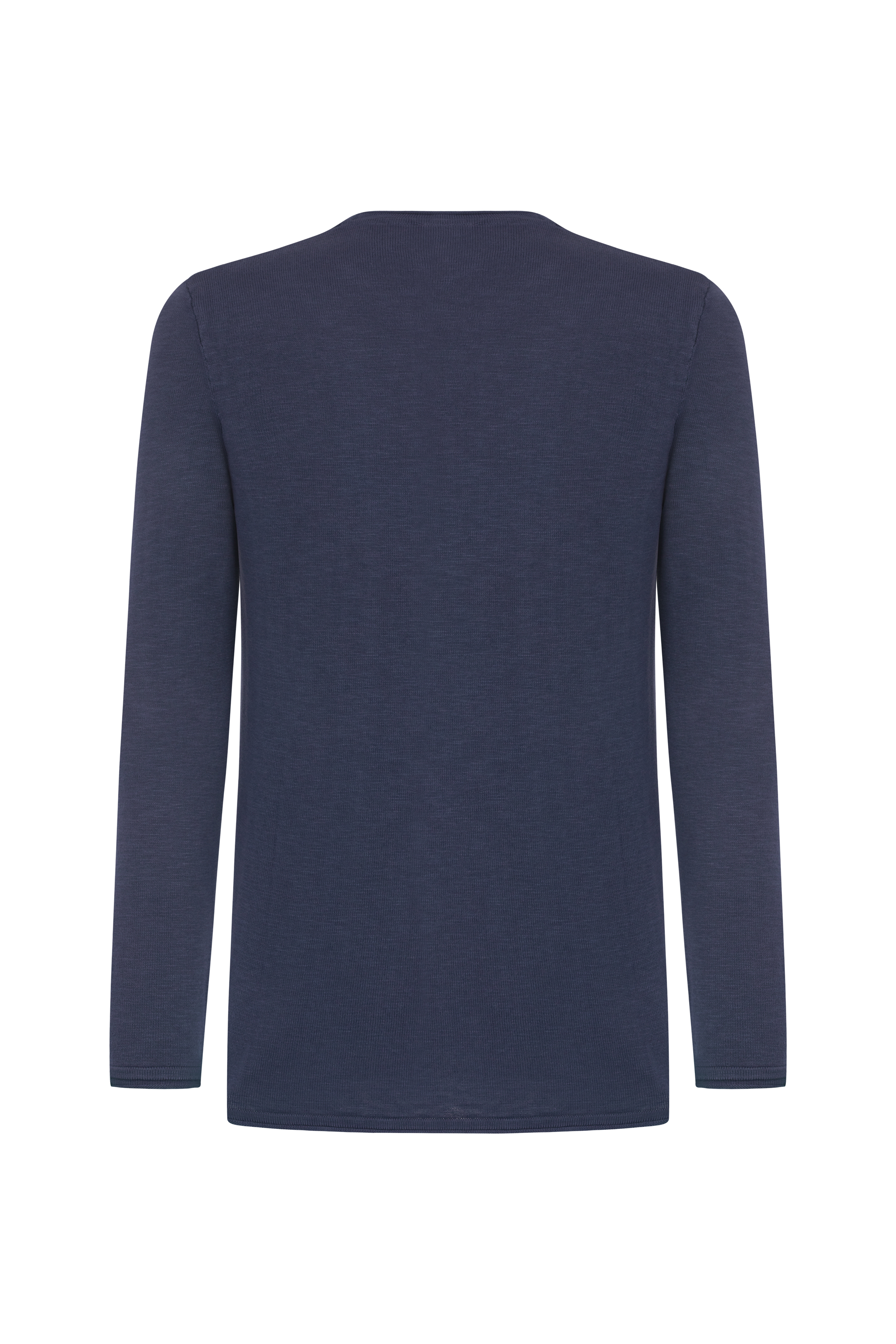 PAMUKLU BİSİKLET YAKA TRİKO KAZAK