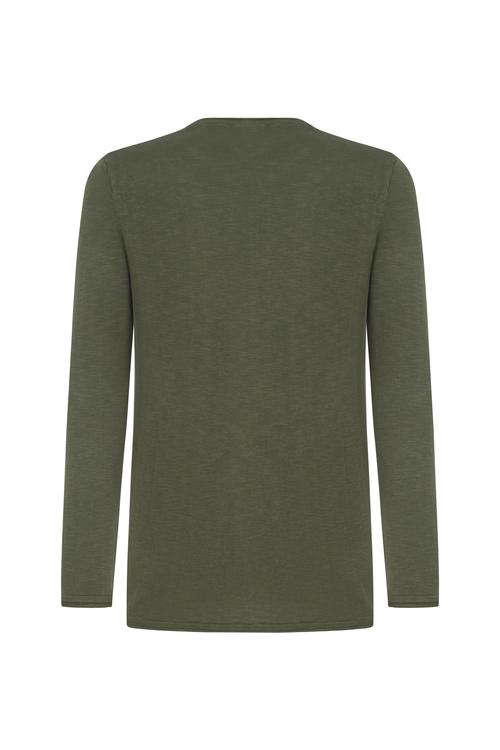  PAMUKLU BİSİKLET YAKA TRİKO KAZAK