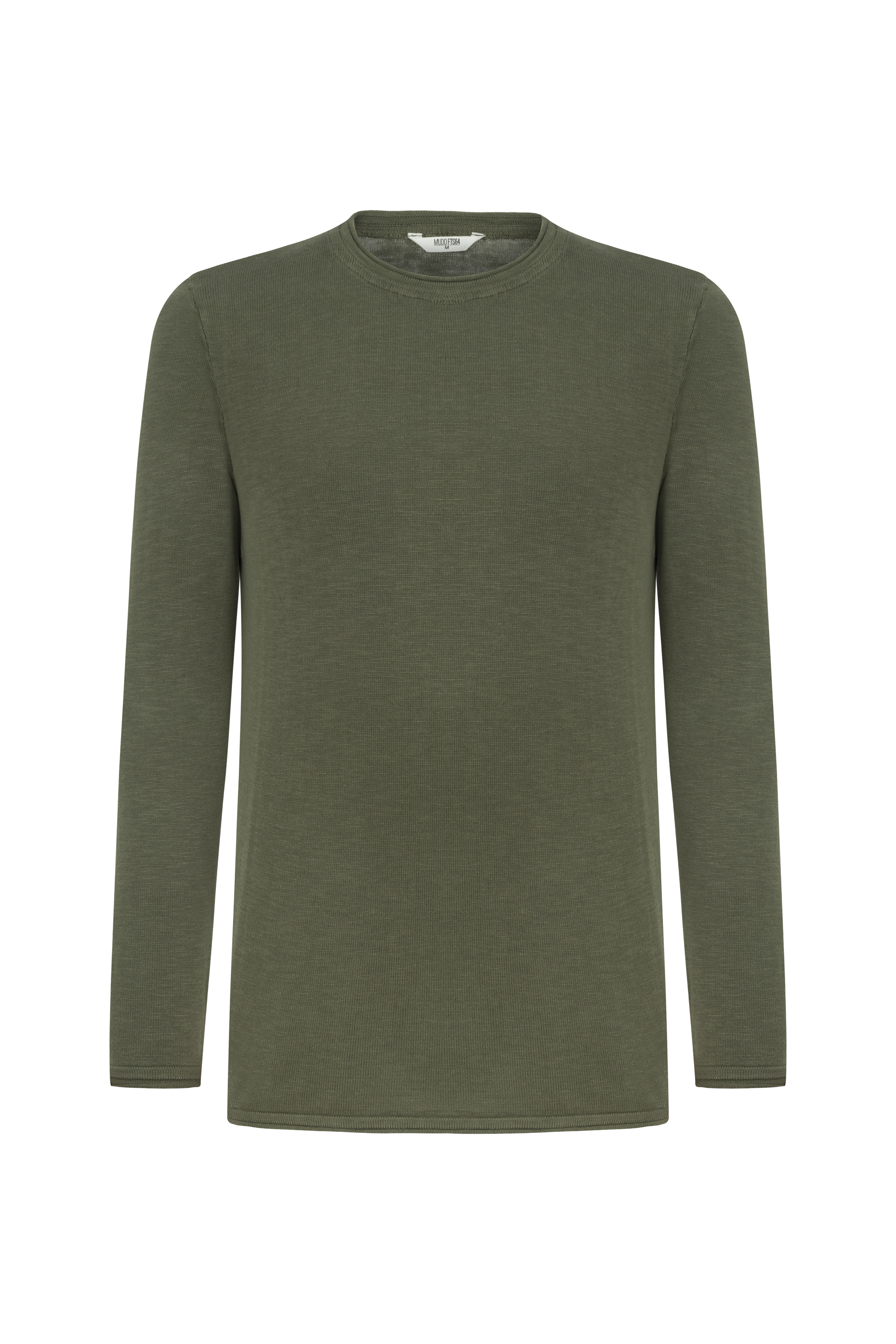 PAMUKLU BİSİKLET YAKA TRİKO KAZAK