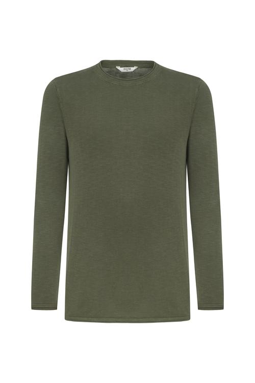  PAMUKLU BİSİKLET YAKA TRİKO KAZAK