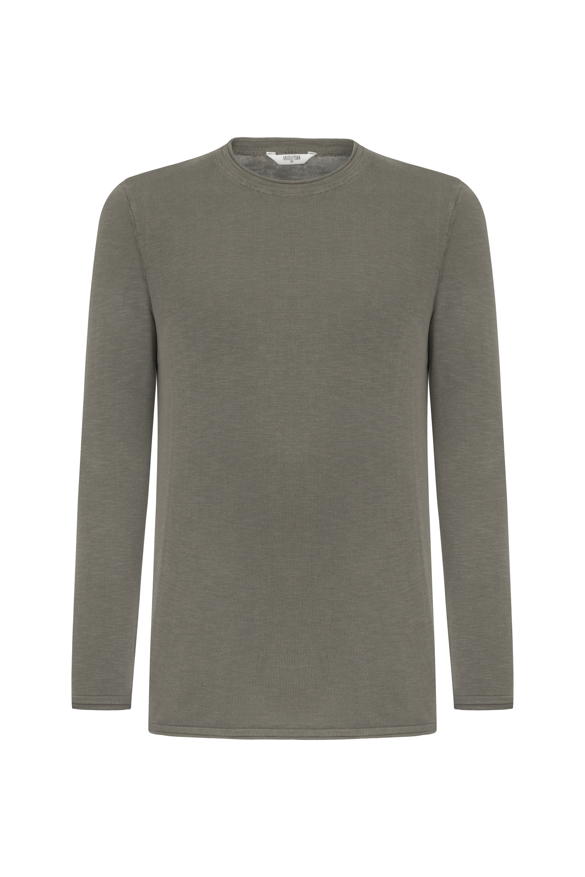 PAMUKLU BİSİKLET YAKA TRİKO KAZAK