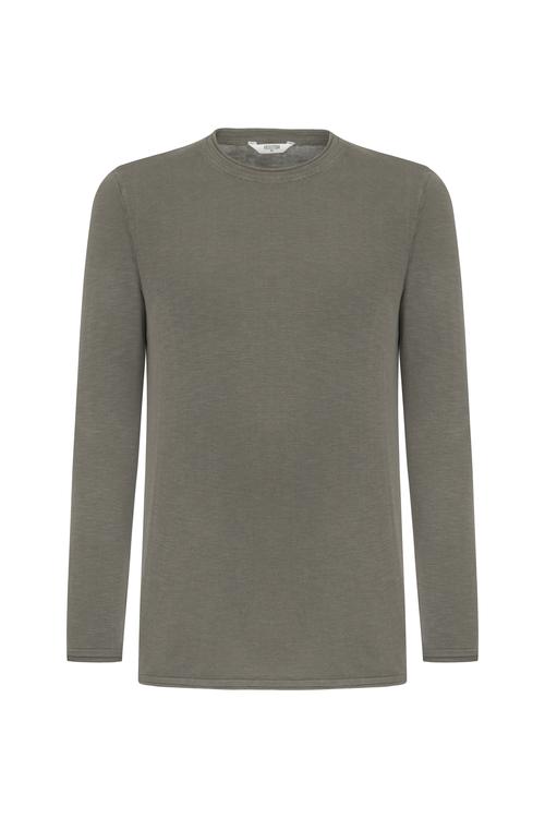  PAMUKLU BİSİKLET YAKA TRİKO KAZAK