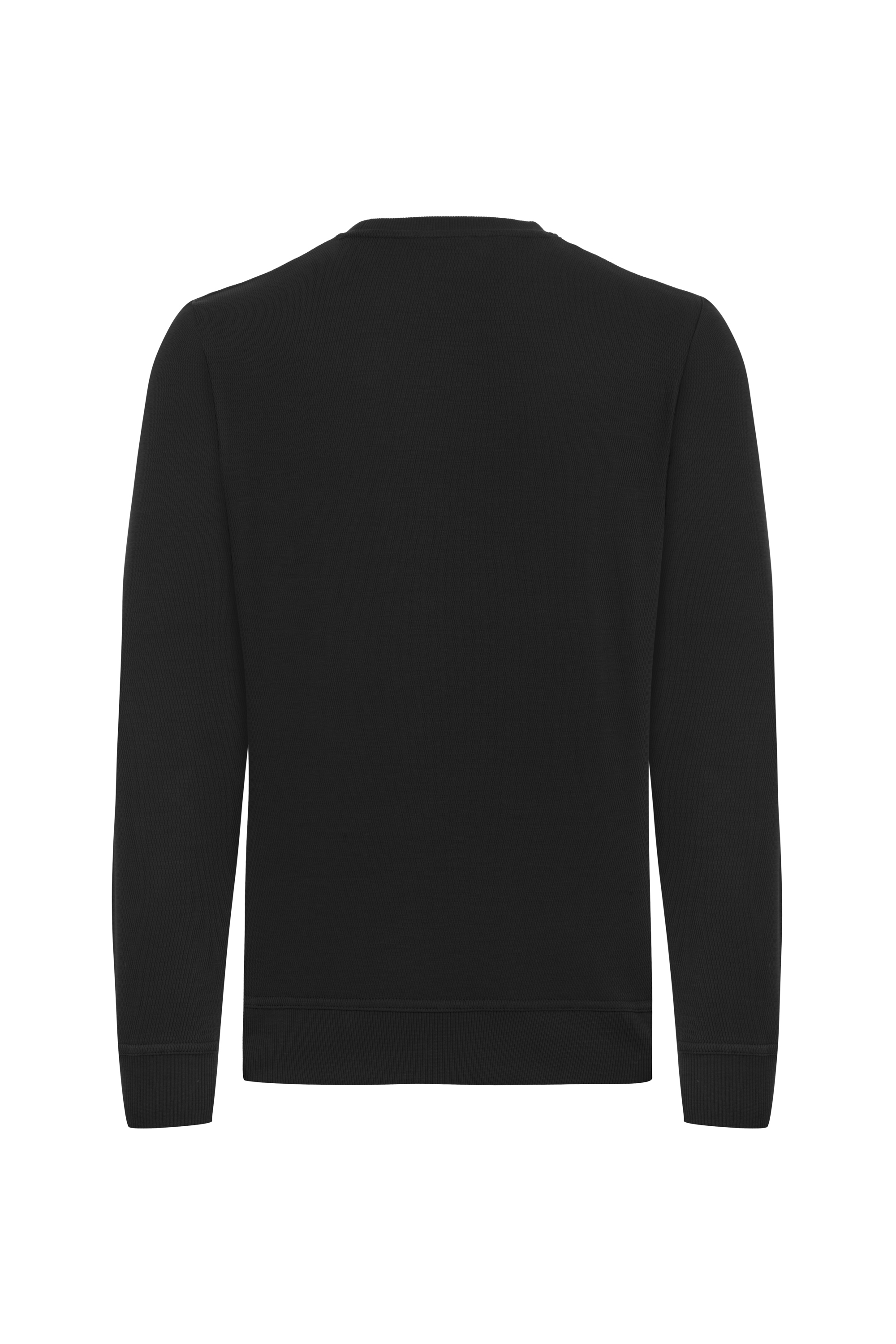 DOKULU BİSİKLET YAKA SWEATSHIRT