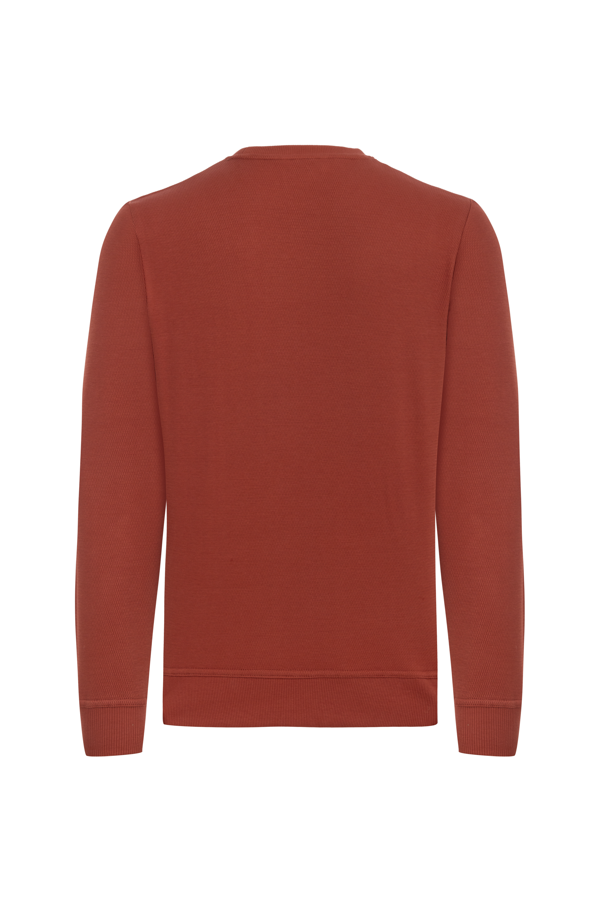 DOKULU BİSİKLET YAKA SWEATSHIRT