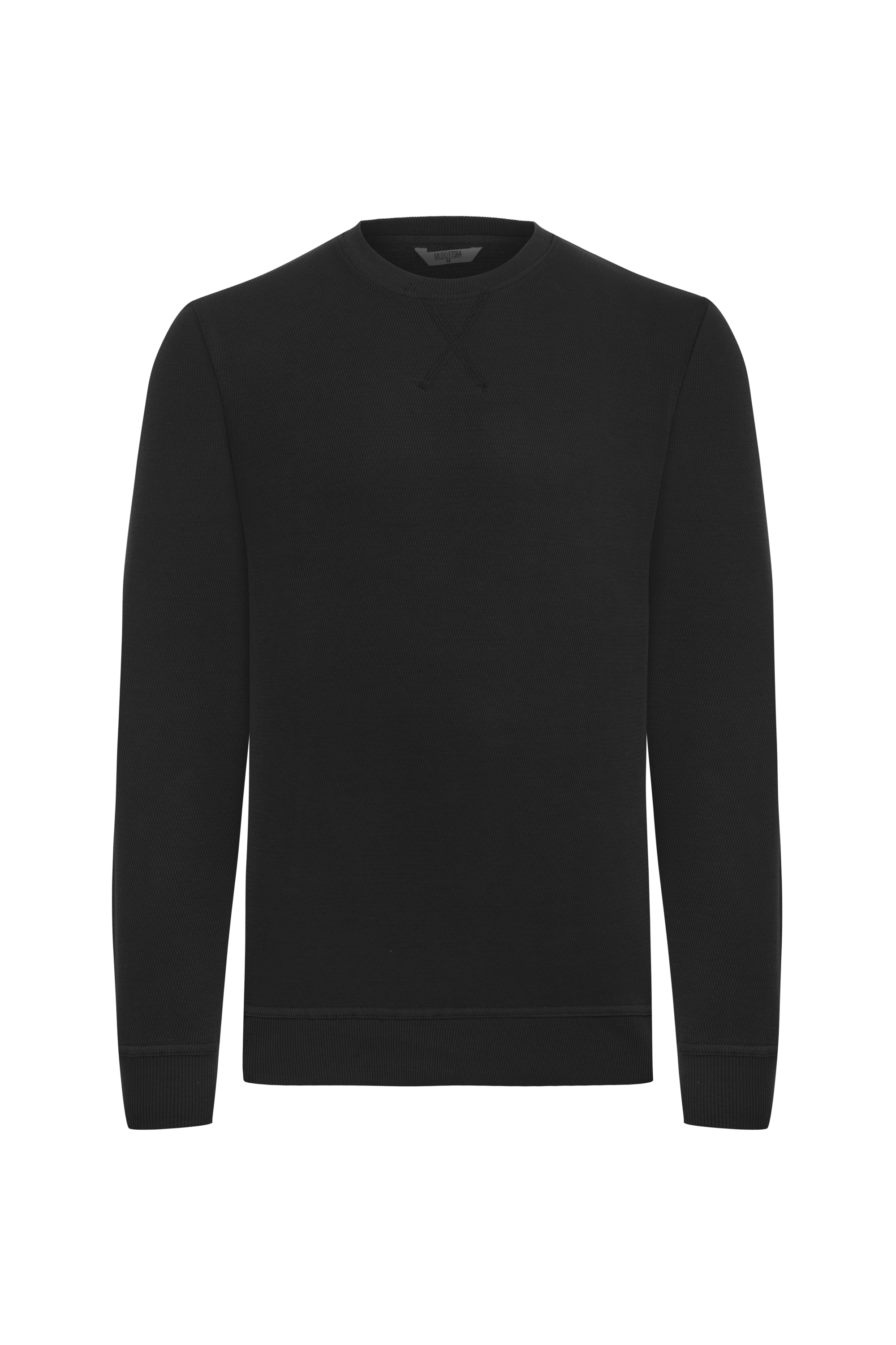 DOKULU BİSİKLET YAKA SWEATSHIRT