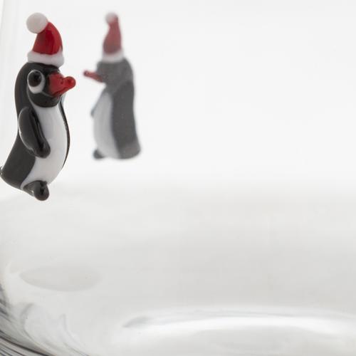  PENGUEN FİGÜRLÜ CAM BARDAK 205 ML