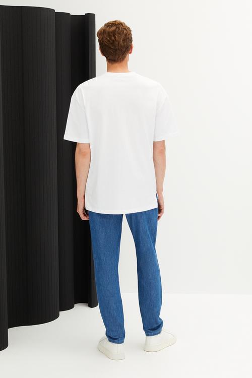  BİSİKLET YAKA KISA KOLLU T-SHIRT