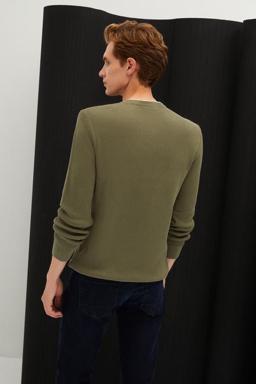  BİSİKLET YAKA TRİKO KAZAK