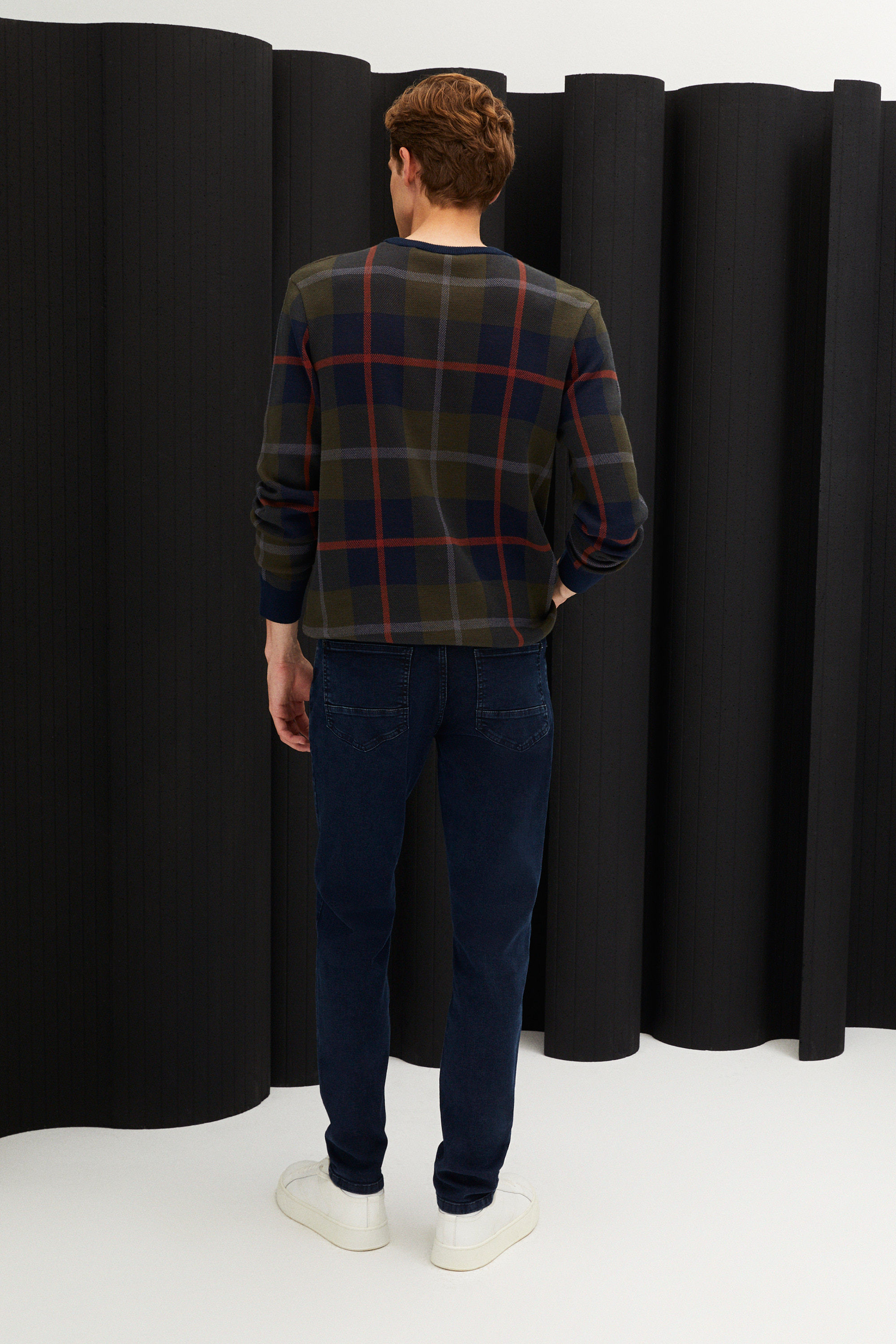 EKOSELİ BİSİKLET YAKA TRİKO KAZAK