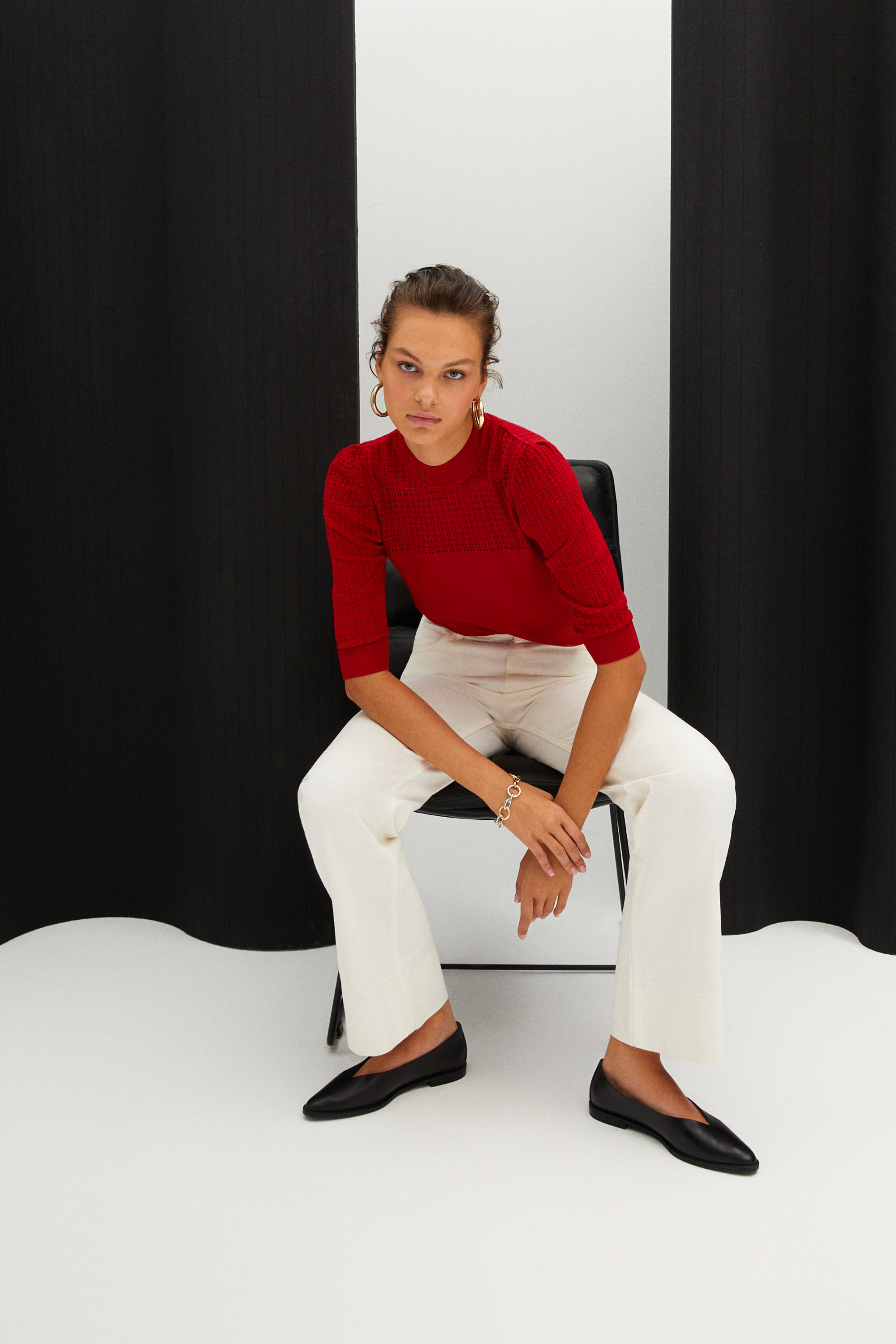 WIDE LEG JEAN PANTOLON