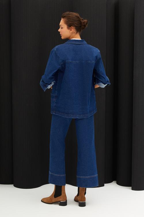  CEP DETAYLI JEAN CEKET