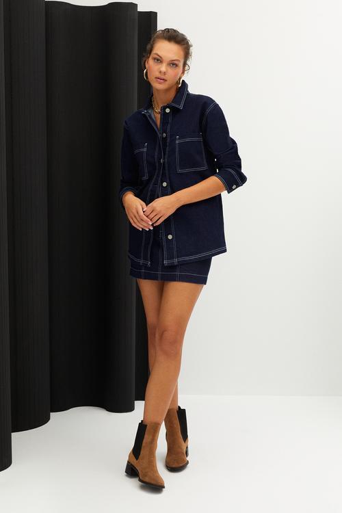  RAHAT KESİM JEAN CEKET