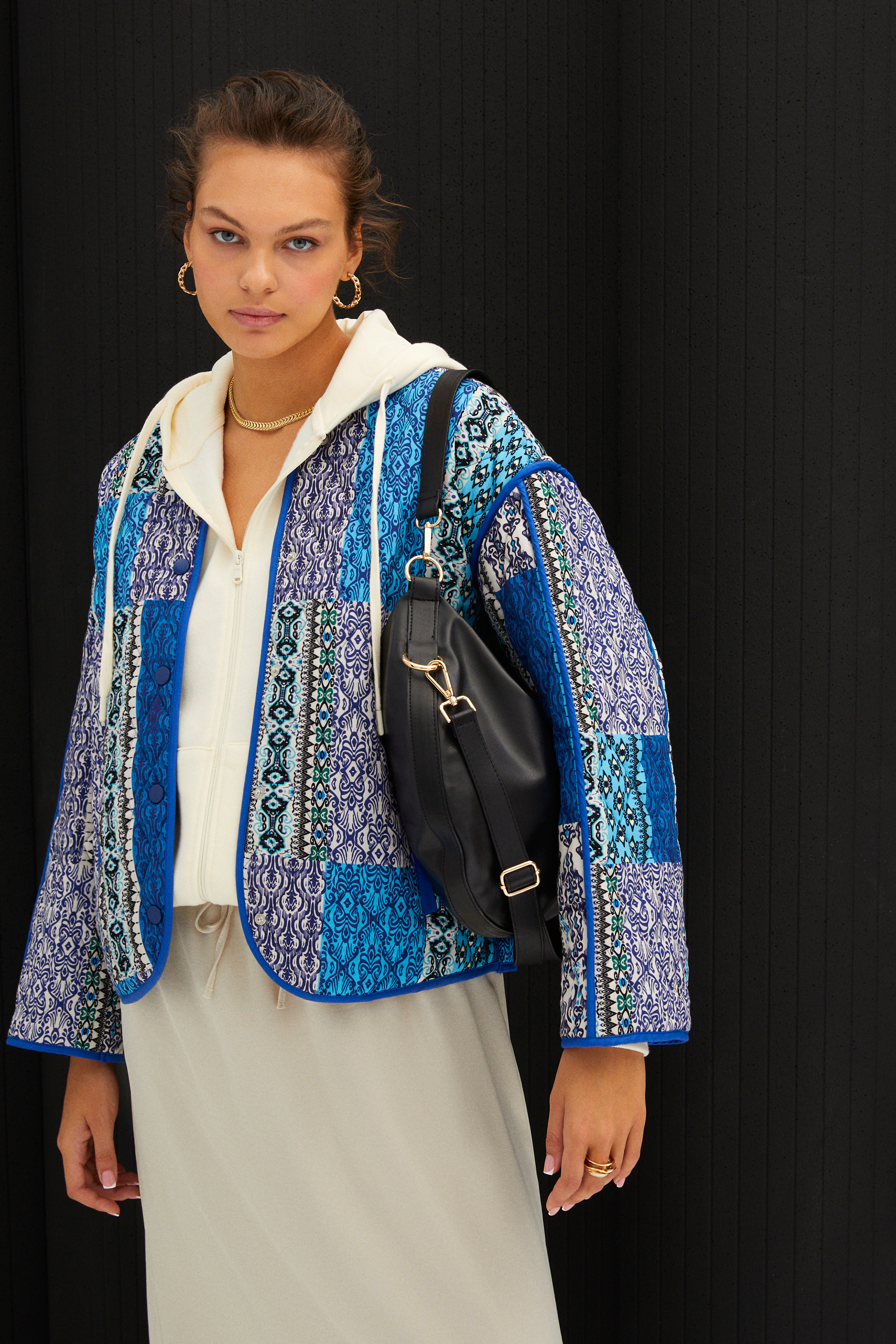 KAPİTONELİ ETNİK CEKET